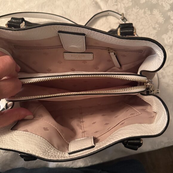 Kate Spade Jackson Triple Compartment Medium Satchel Crossbody w/Matching Wallet - Picture 5 of 10